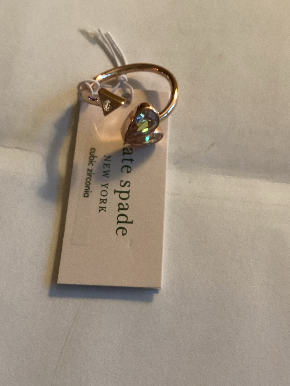 Kate Spade Adjustable Ring Heart and Arrow Beautiful!